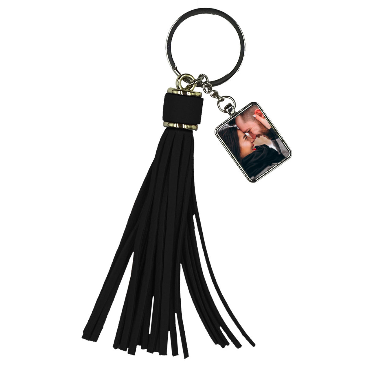 Portachiavi charm frange - Personalizza con le tue foto - Photoviva