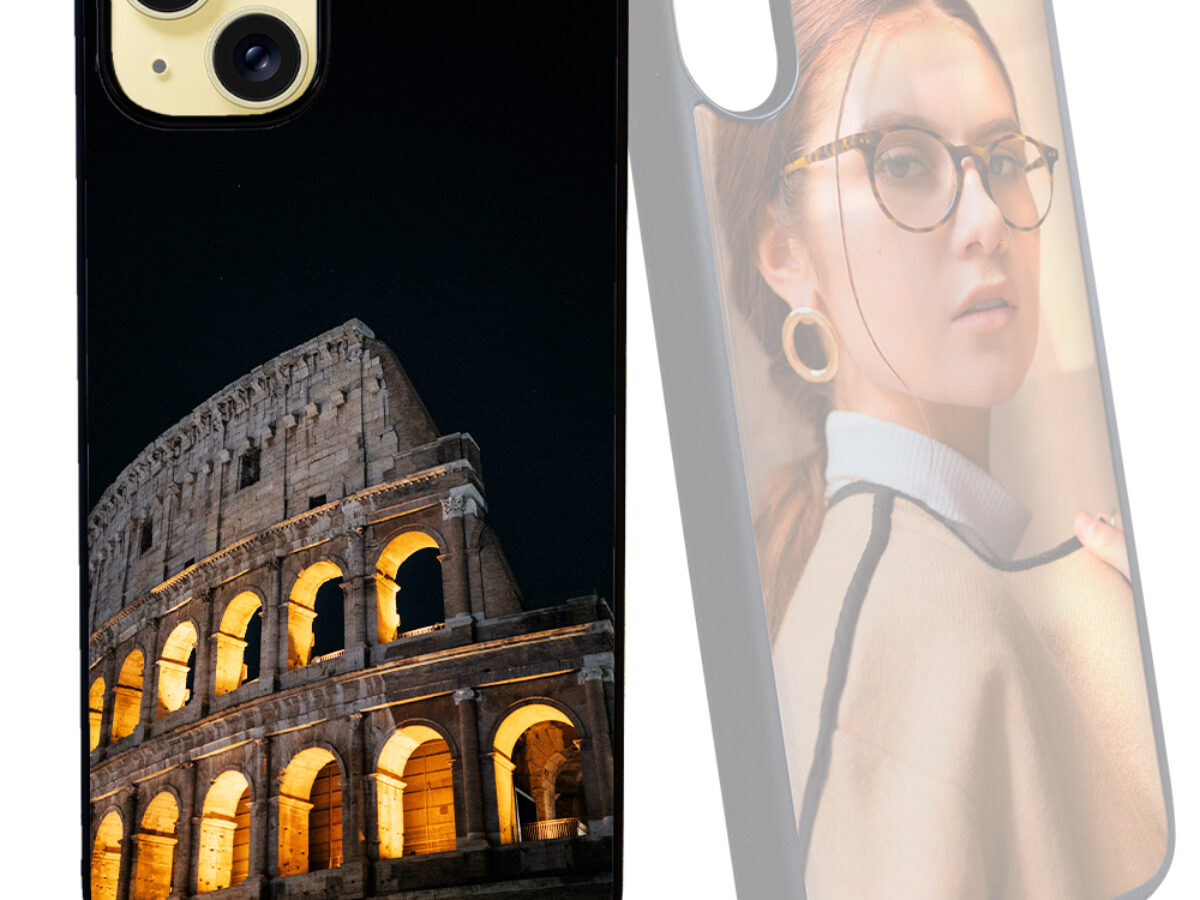 Cover vetro personalizzata per iPhone 15 Plus - Personalizza con le tue  foto Photoviva